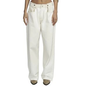 Women's White Flare & Wide Leg Jeans
